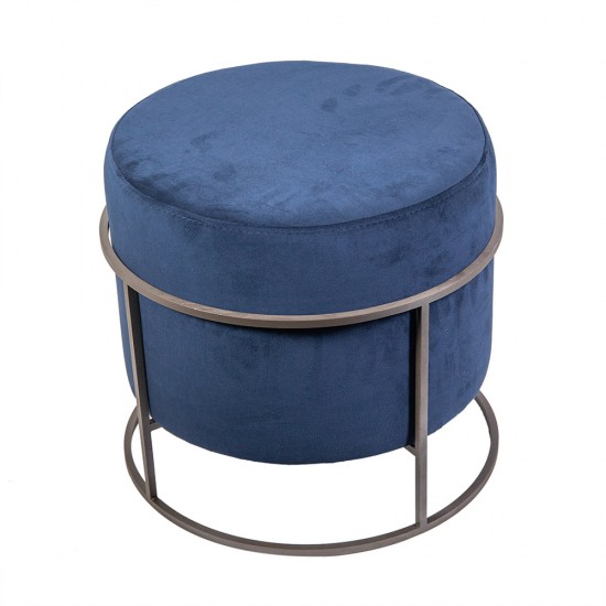 Pia Puf  Pia Ottoman Blue