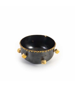 Coper with Gold Touch Bowl Small 