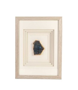 Wall Frame Blue Natural Stone Painting