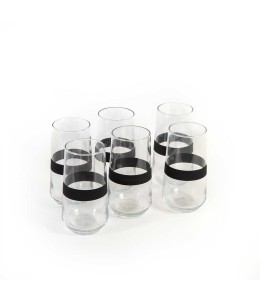 Dark Soft Drink Glass Set of 6