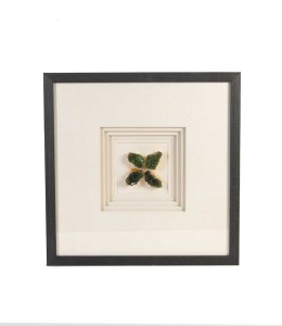 Wall Frame Green Natural Stone  Painting 