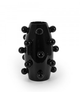 Ceramic vase Large black 