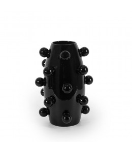 Ceramic vase Small black 