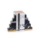 Pyramids marble book Ends