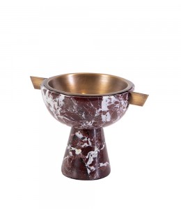 Red marble bowl accessory